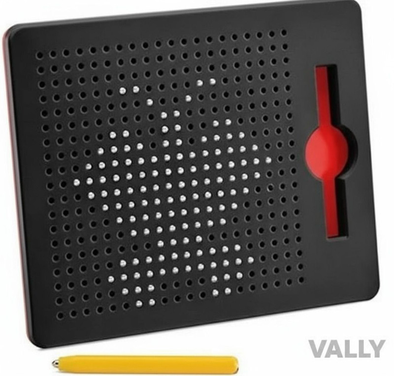 Brijvila Erasable Magnetic Writing Board Kids Doodle Drawing Pad(Black)
