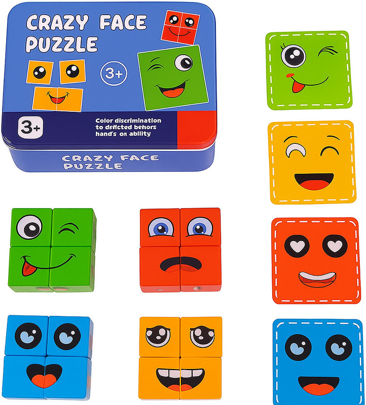 Swasti CRAZY FACE PUZZL\(Multicolor)