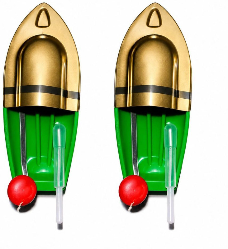 Toys cartel Steam Boat Toy | Pop Pop water Boat Kit with Wax Candle & Dropper(Green)