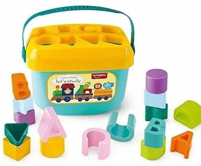 himanshu tex Baby's First Blocks Learning Educational Activity Toys Alphabets Game Kids(Multicolor)