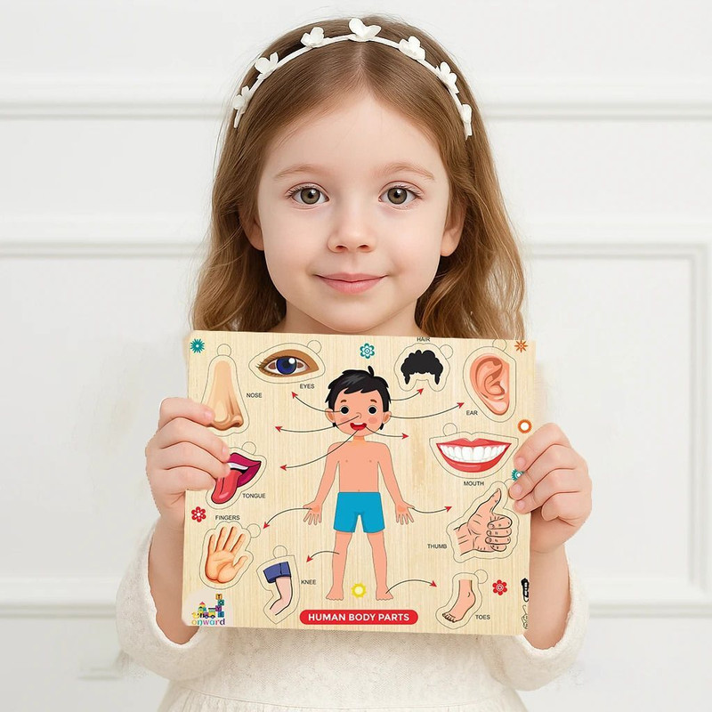 Fayme International Learning & Educational wooden Fruit with best puzzle for kids(Multicolor)