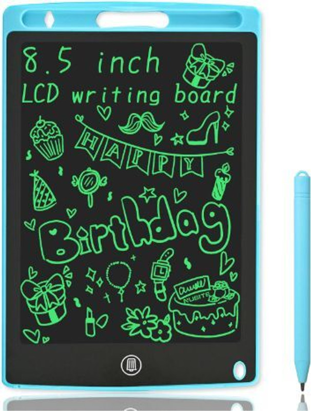 XORTIC LCD Writing Board, 8.5 Inch Digital Slate for Doodling and Handwriting(Multicolor)