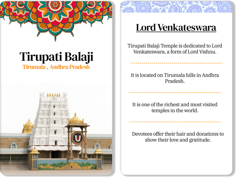 Kapier Ramayana Characters Flash Cards for Kids | 30 Cards for 1 2 3 4 5 6+ years old(White)