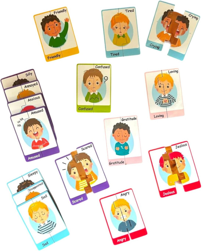 kiddiwinks Emotions Explore Puzzle(Multicolor)