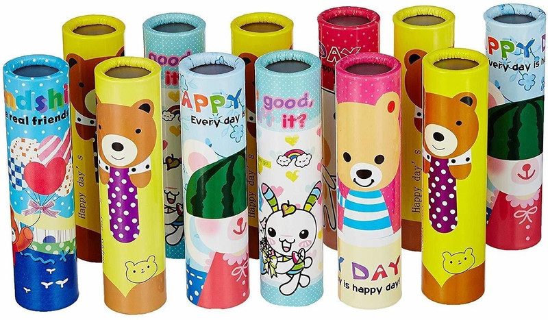BKDT Marketing Kaleidoscope Magical Educational Fun Science Toy - Party Return Gift(Multicolor)