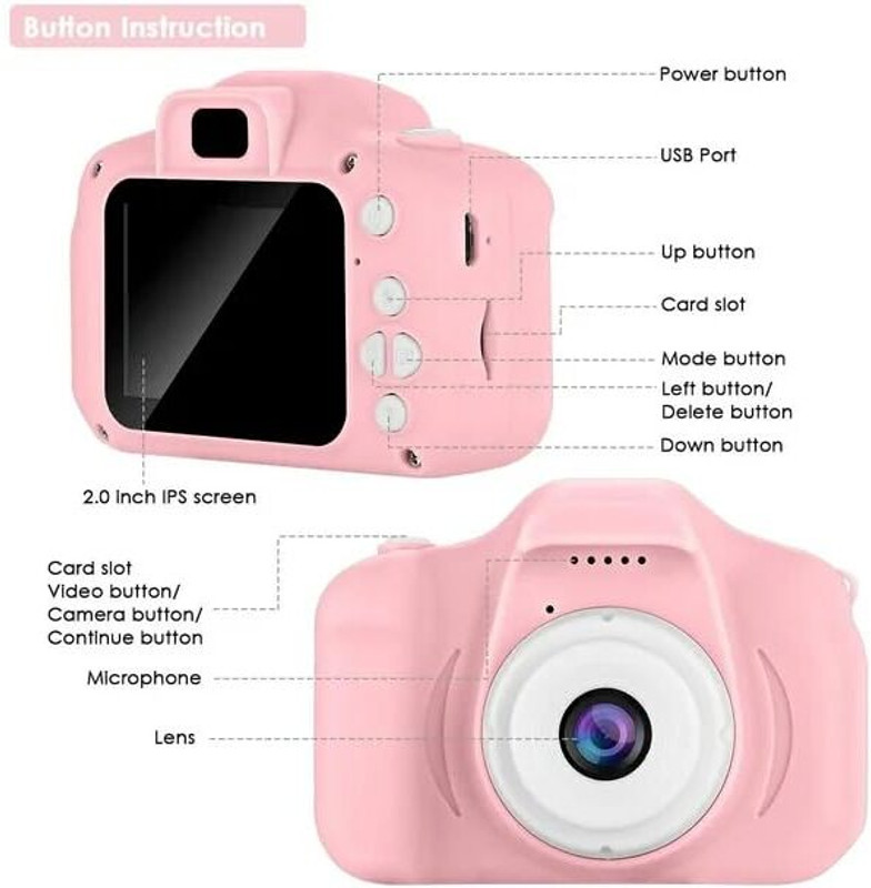 The Heaven Store Digital Camera for Kids, HD Screen