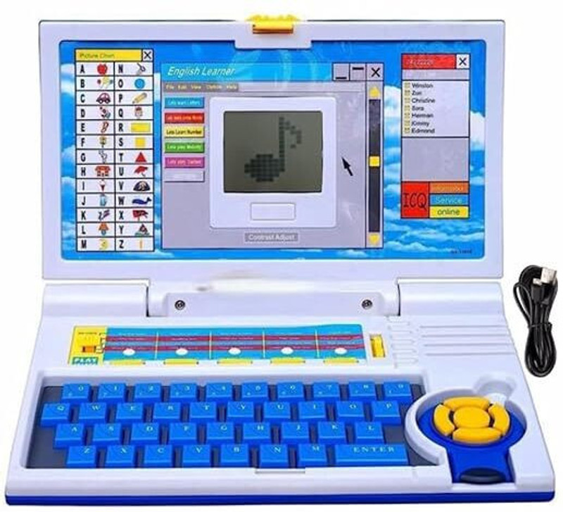 wayron Kids Educational Laptop(Multicolor)