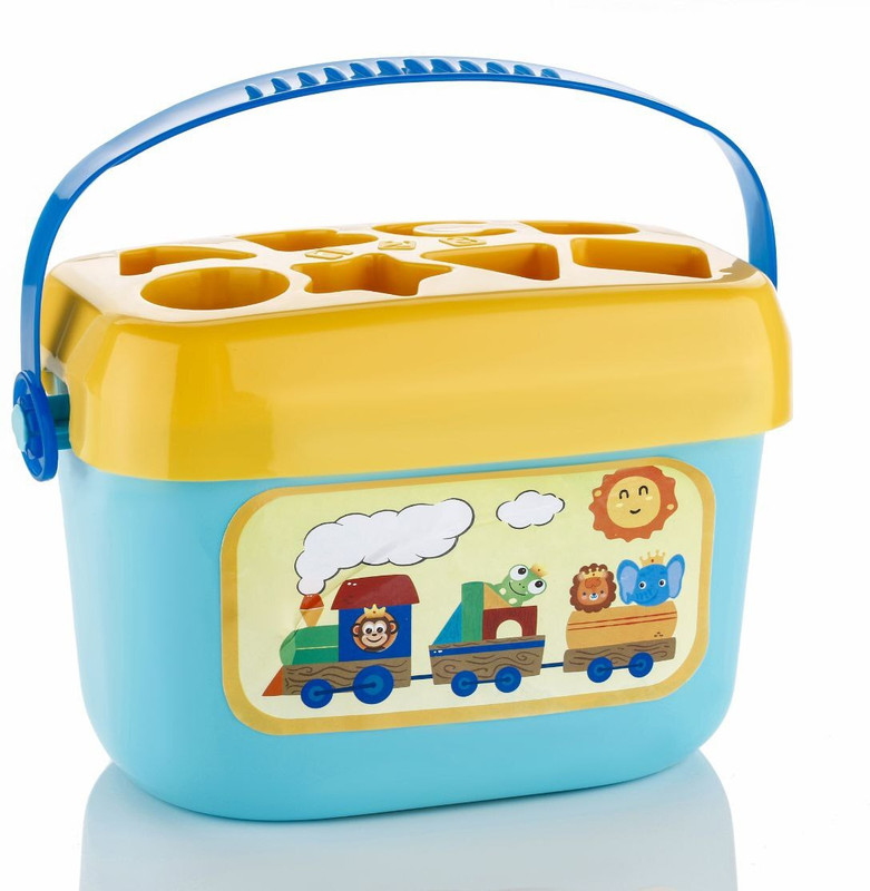 TOOBIL 16 Alphabet & Shape Blocks Toys Kids & Baby Girl-Boy (Multicolor)(Multicolor)