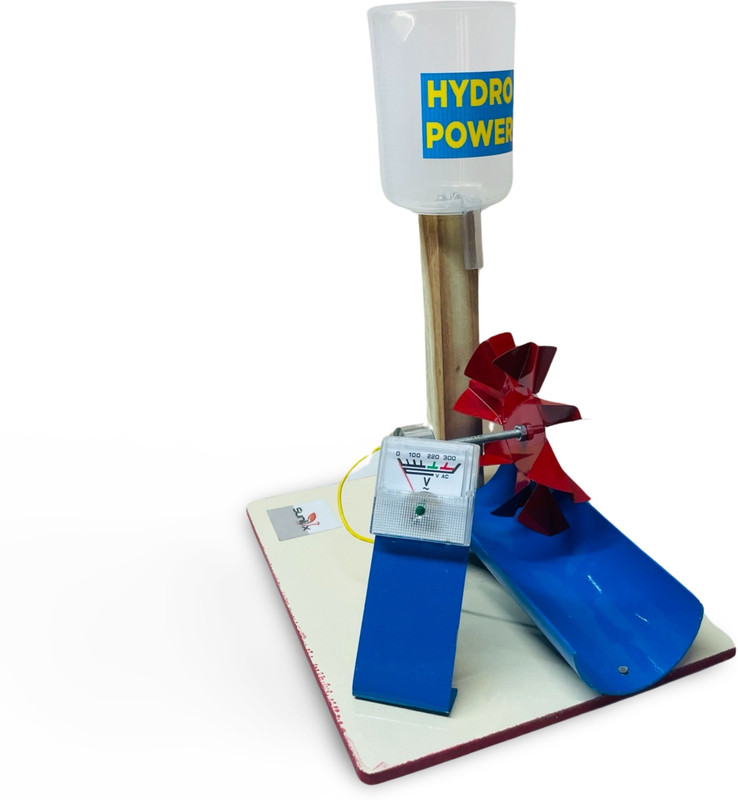 Sunlix Hydro Power Generator Model – Hands-on Science Project Kit(Multicolor)