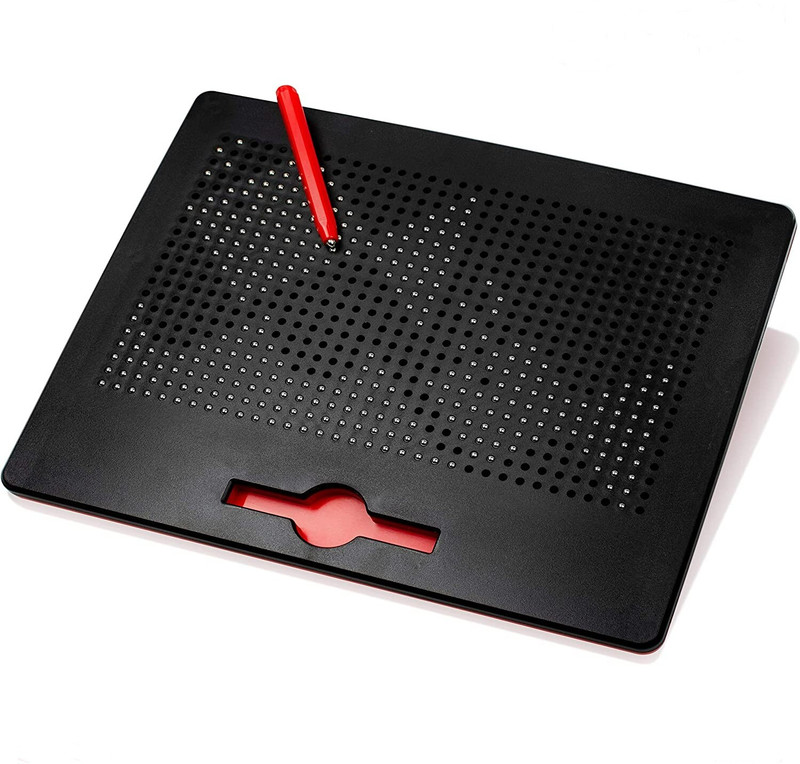 Craveon Magnetic Erasable Doodle Writing Drawing Mag Pad Board with a Pen for Kids(Multicolor)