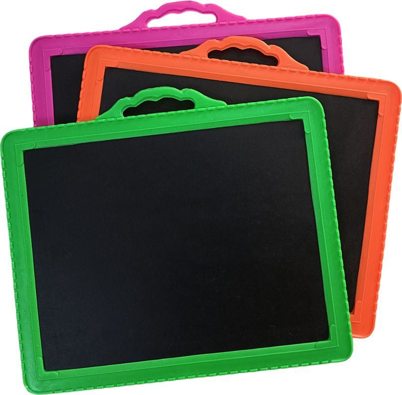Hi Tech Plastic Slate For School Kids And Children Education Purpose For 3-6 Years Age(Multicolor)