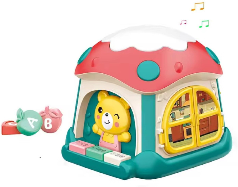 BVM Multi-Functional Electric Hand Beat Drum Learning Toy(Multicolor)