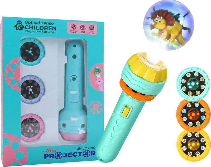 Echoshop DreamGlow Mini Projector Torch(Multicolor)