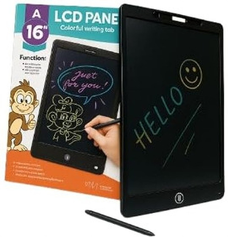 Pink & green LCD WRITING TABLE 16 INCH LCD FOR WORK(Multicolor)