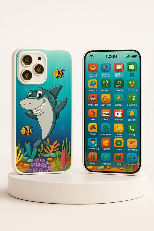 Lord Ambitious Educational Phone Toy for Kid 24 Modes Talking Smart Phone Toy Rechargable(Multicolor)