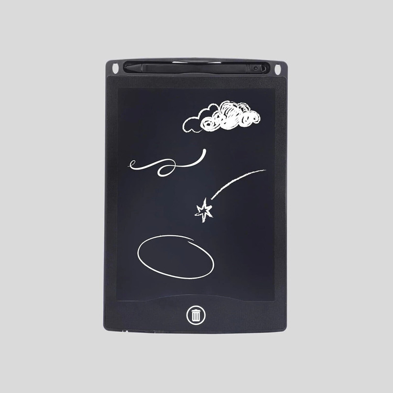 DRUPE Writing LCD Tablet with 8.5-inch screen and Pen for Drawing Playing Noting(Black)
