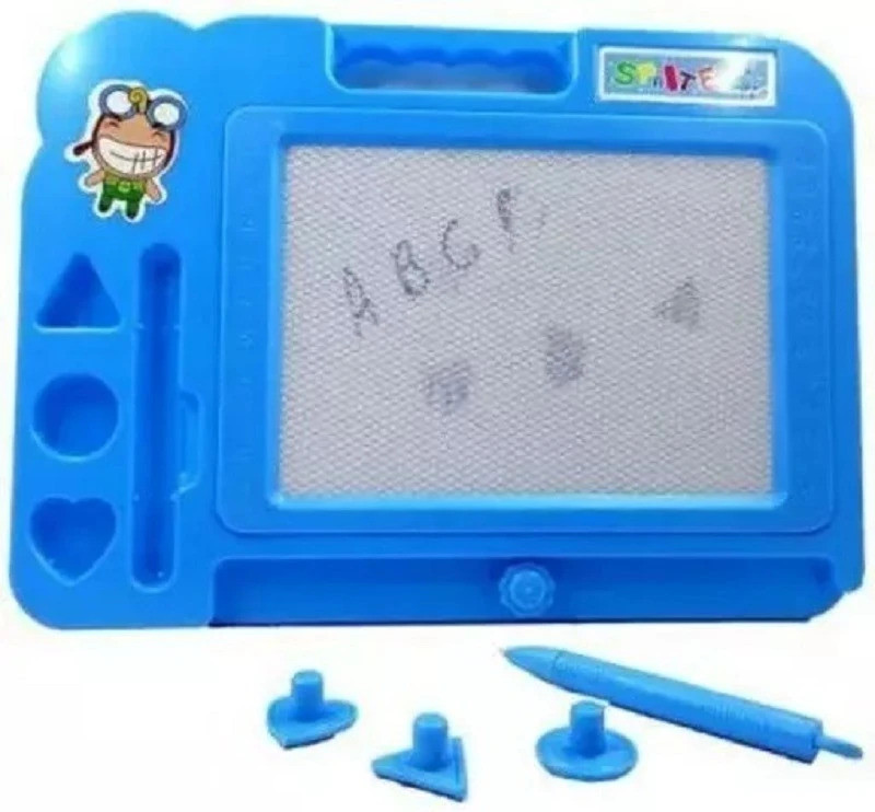 HK Toys Magic Slate for kids Writing and Drawing Magnetic Slate White Board(Multicolor)