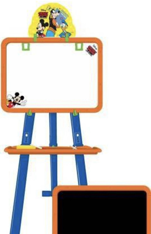 Jayaansh Traders 5 in 1 Dual Side Eazel Board ,Adjustable Height Black Board & White Board(Multicolor)