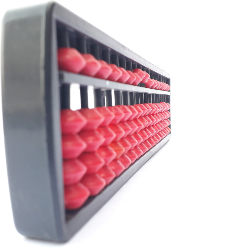 zenika 17 rod HIGH QUALITY abacus(Red, Black)