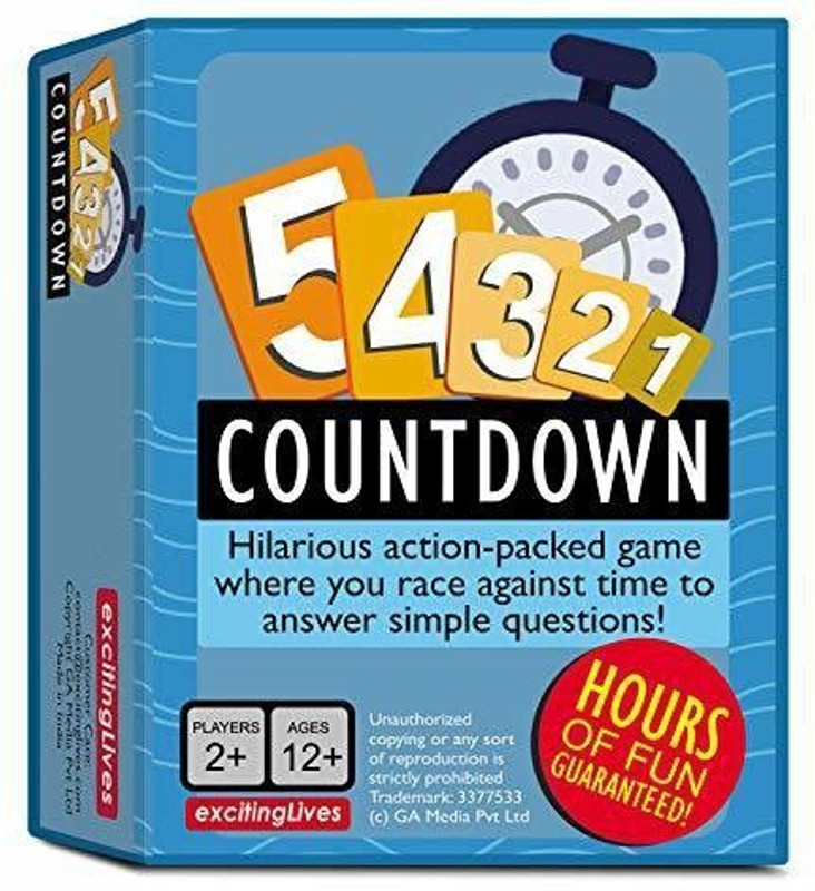Exciting Lives Countdown Five Seconds Party Game(Blue)