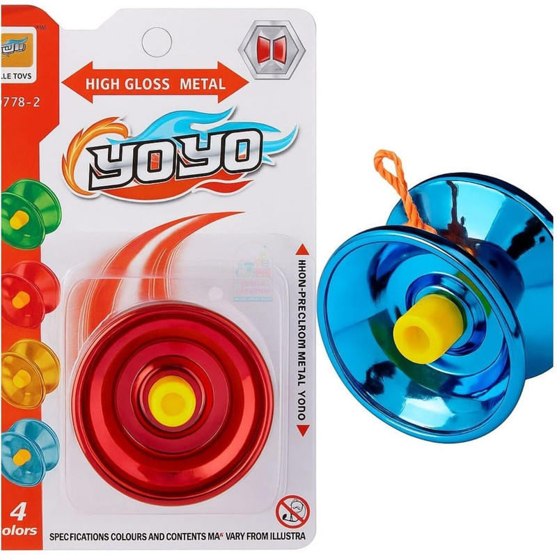 shrisa creation High Speed Metal YoYo Dazzle Spinner Toy for Kids(Multicolor)