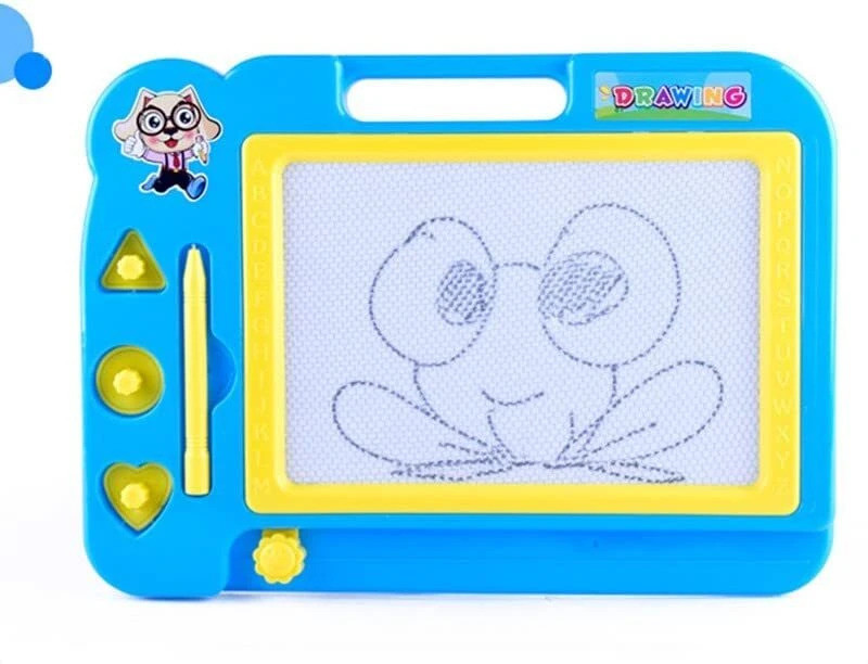 3 Jokers Magic Slate Pen Pad Eraser Drawing Reading Writing Learning Graffiti Board Kids(Multicolor)