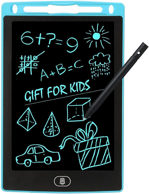VMV FUZON LCD Writing Tablet for Kids , Study tab Electronic Writing Note pad .(Blue)