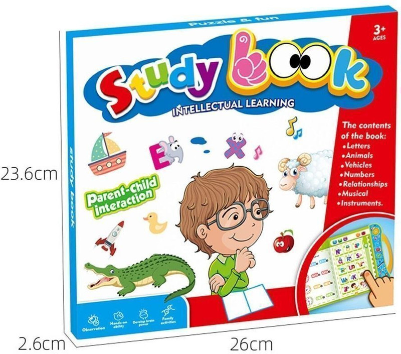 Vicorp Kids Learning Toy with Sound for Early Education and Preschool(Multicolor)