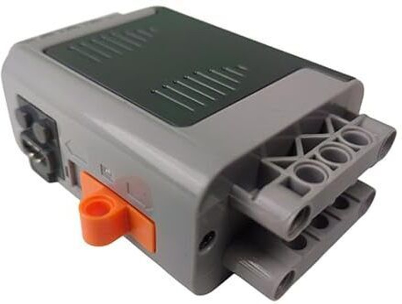 Yellow Tommy Power Functions 9V Battery Box | Pack of 2 | Holds 6 AA Batteries | DIY Builds(Grey)