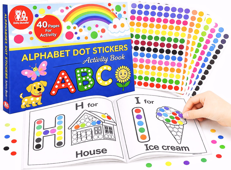 Babybundle Activity Book for Kids(Multicolor)