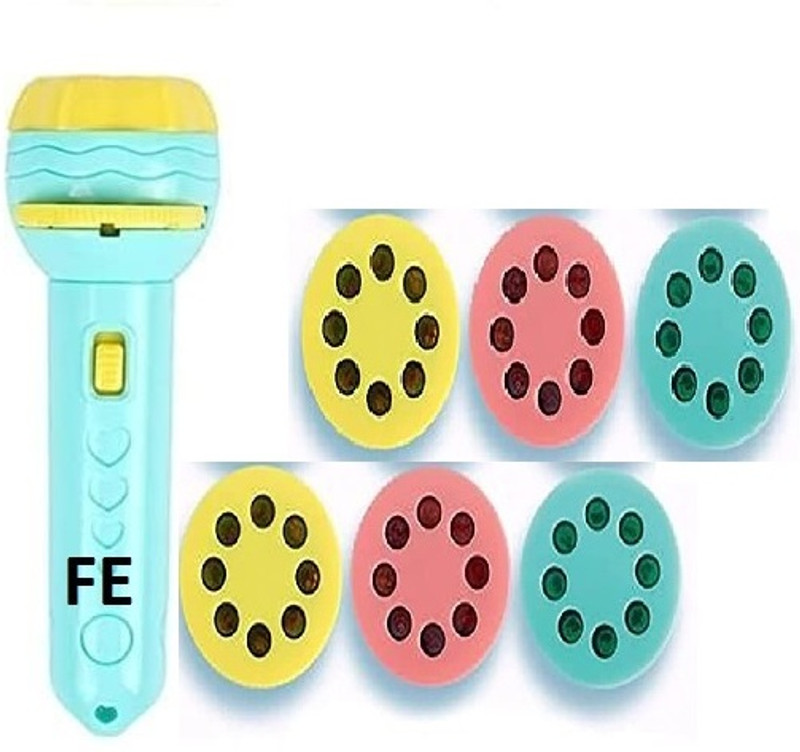 toyboyzone 3 Reels 24 Light Toy for Kids Projector Sleeping Story Toy for Toddlers(Multicolor)