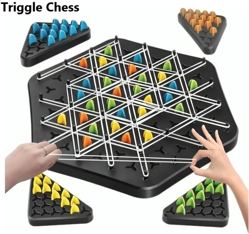 COZZEY Triggle Chess Game(Black)