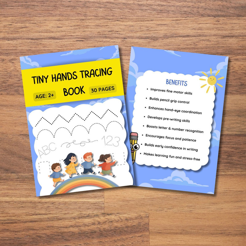 Edustar Tracing Book(Multicolor, White)