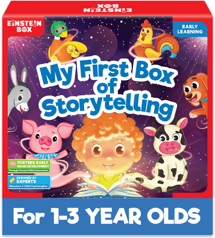 Einstein Box My First Box of Storytelling for Kids 1 Year & Above| Toys & Gifts for Ages 1+(Multicolor)