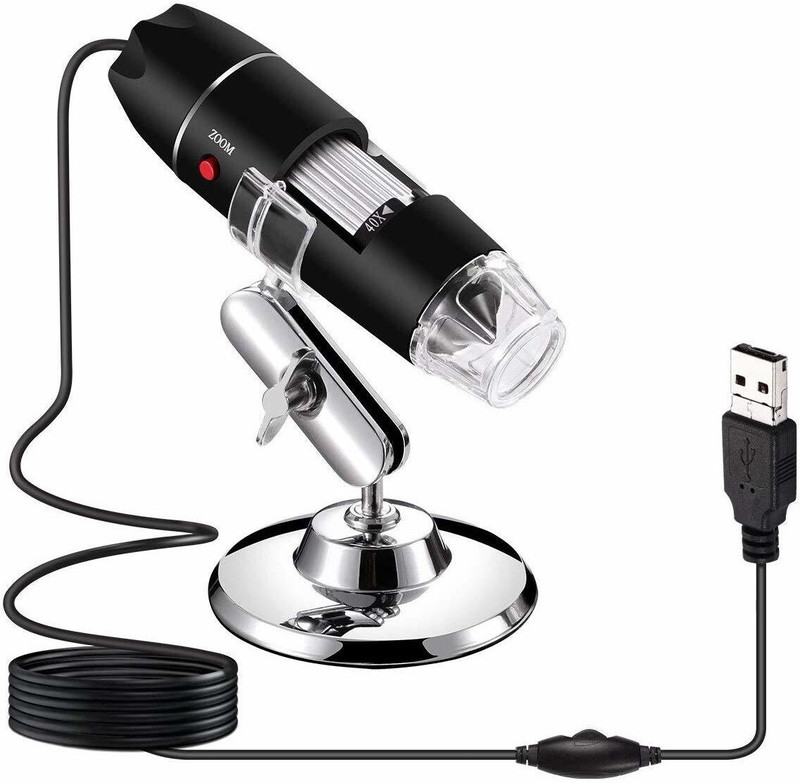 Divinext Digital Microscope Endoscope Magnifier Video Camera(Black)