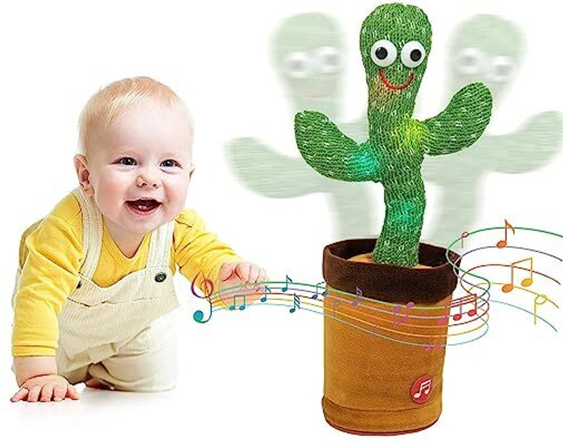 hda group Dancing Cactus Musical Toy(Multicolor)