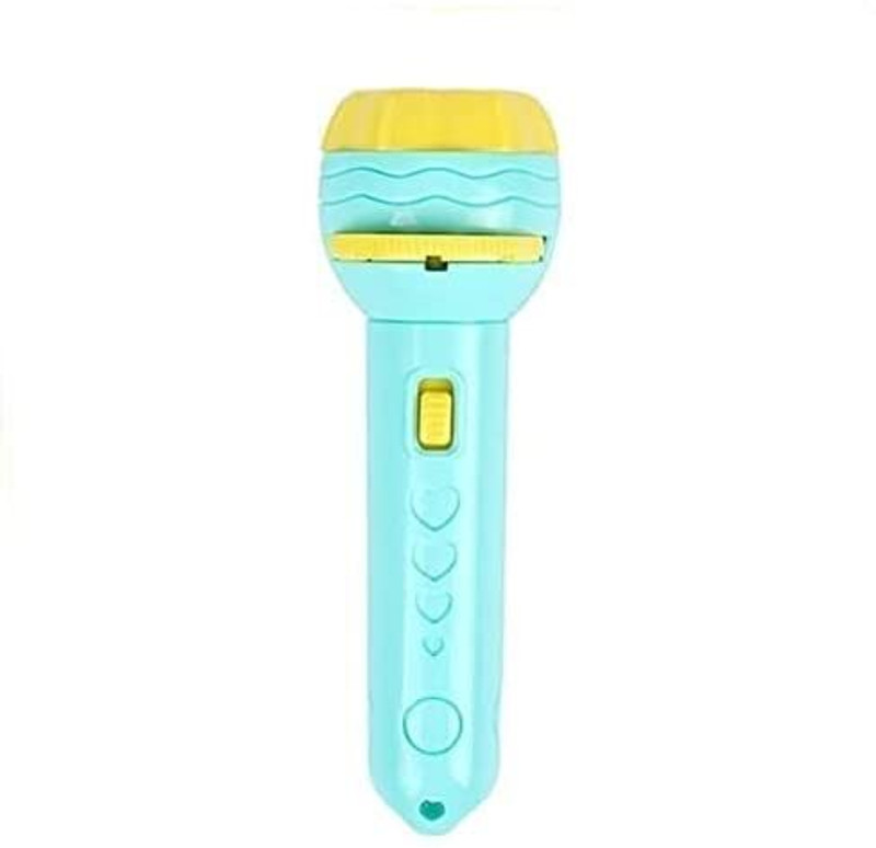 fenterprises Flashlight Torch for Kids 3 Slodes and 24 Patterns Projection Light FE001(Multicolor)