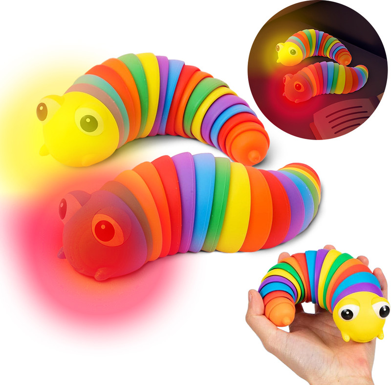 Wembley Caterpillar Light-Up Sensory Toy for Kids(Multicolor)