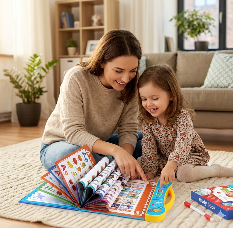 Vicorp Kids Learning Toy for Preschool Education and Skill Development(Multicolor)