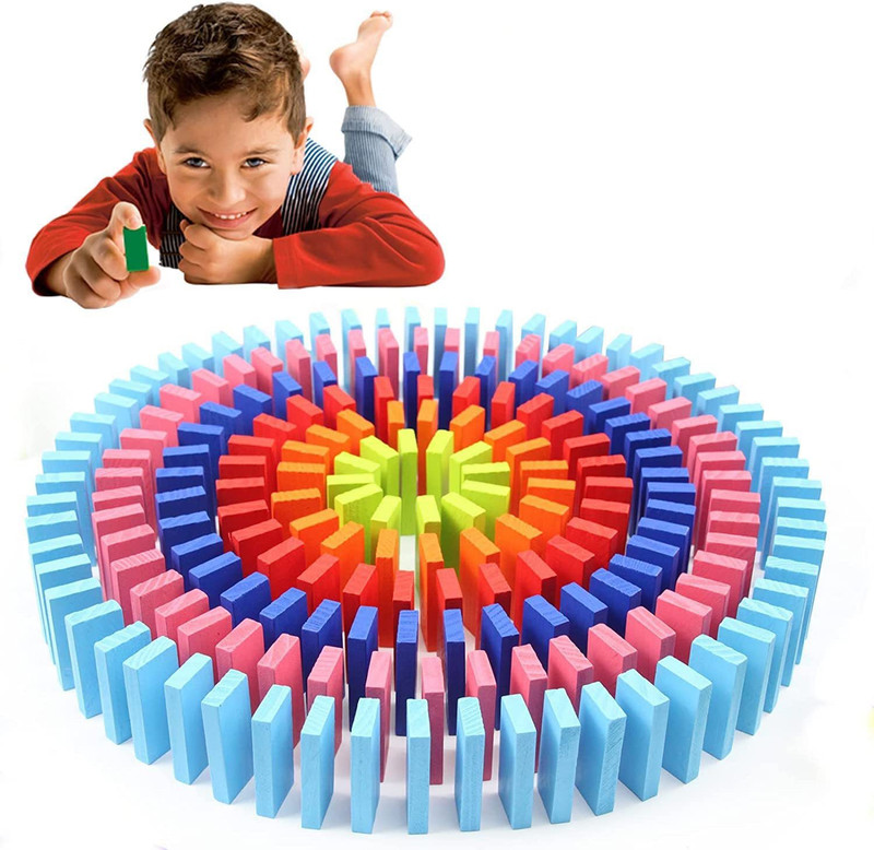 TOOBIL Domino Racing Toy Game(Multicolor)