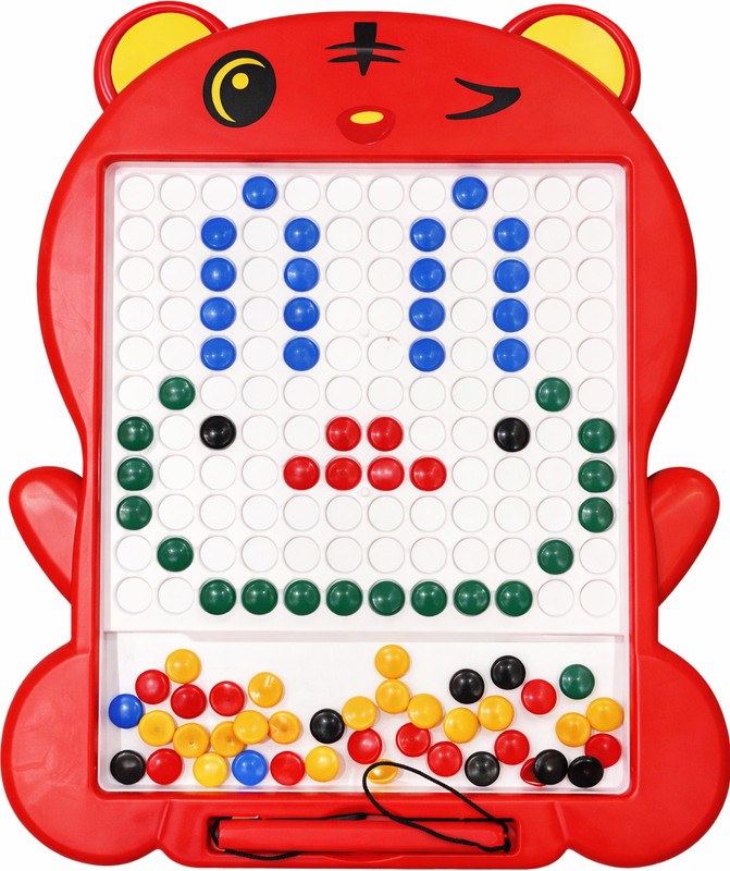 VROMLY Magnetic Drawing Board with Pen(Yellow)