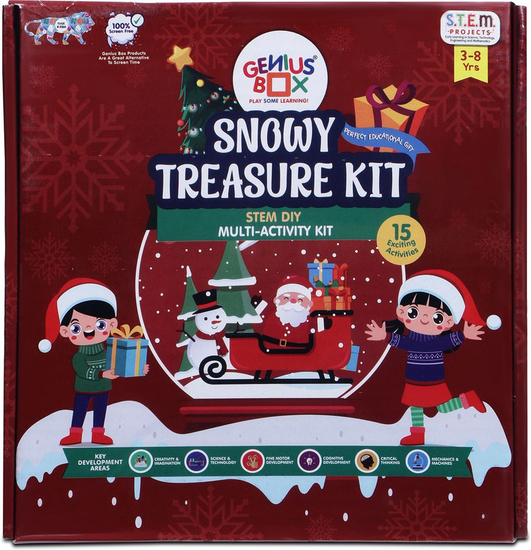 Genius Box Snowy Treasure Kit(Multicolor)