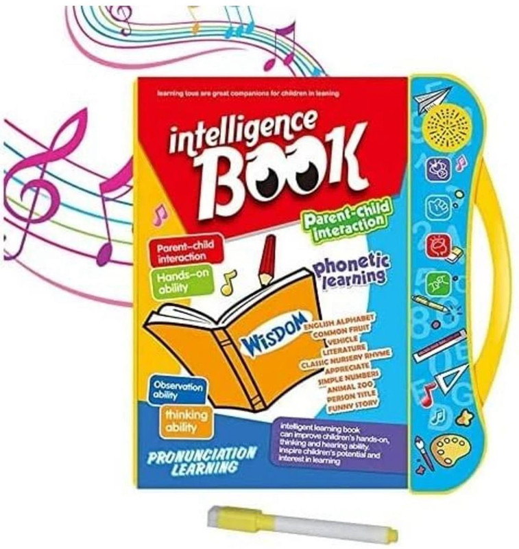Xcillince Toys Educational Toy for Early Learning book(Multicolor)