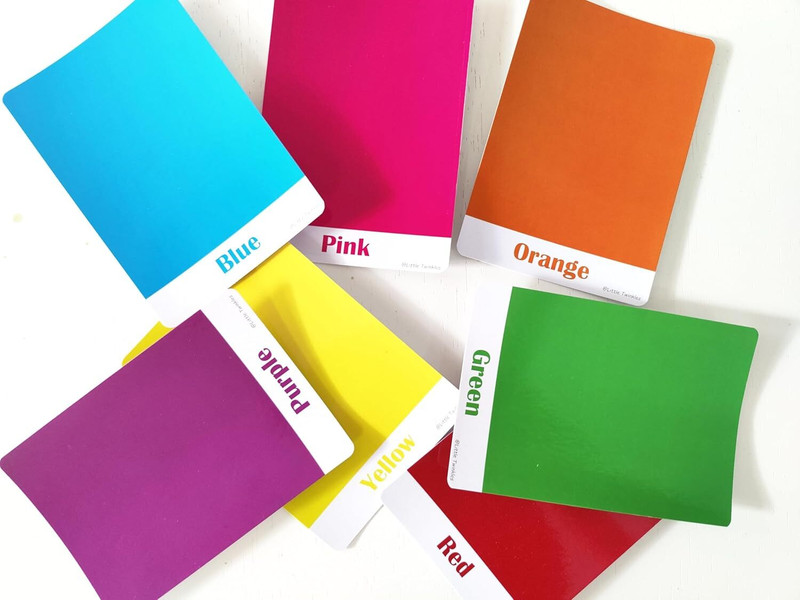 littletwinkles Colour Flash Cards for Kids|16 Colour Cards(Multicolor)