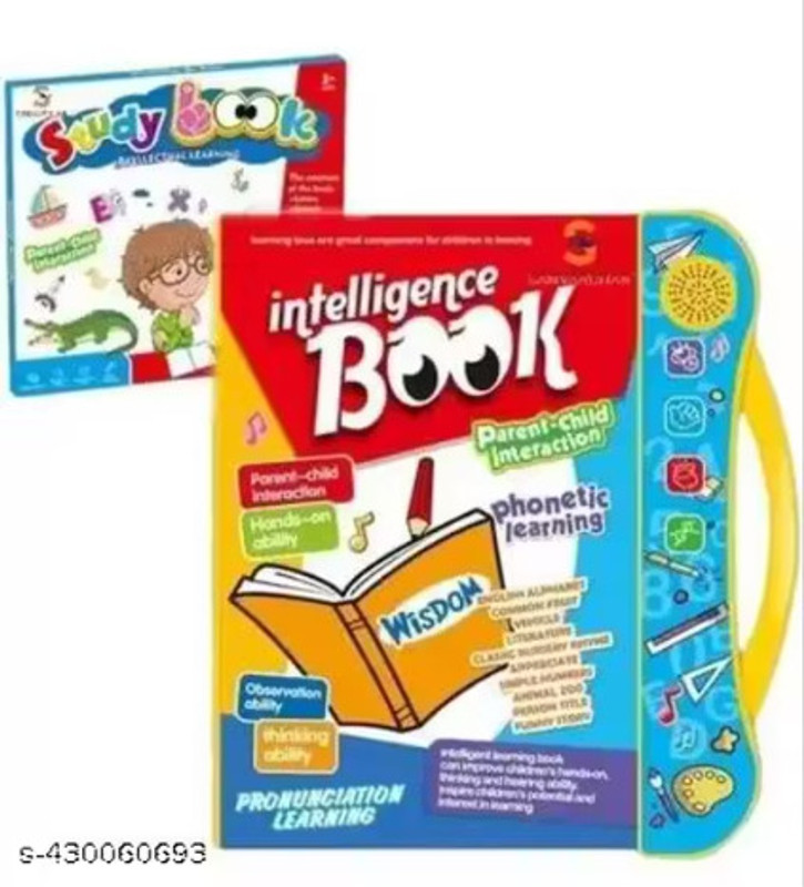Ved Enterprise Digital English Alphabet & Word Learning Book(Multicolor)