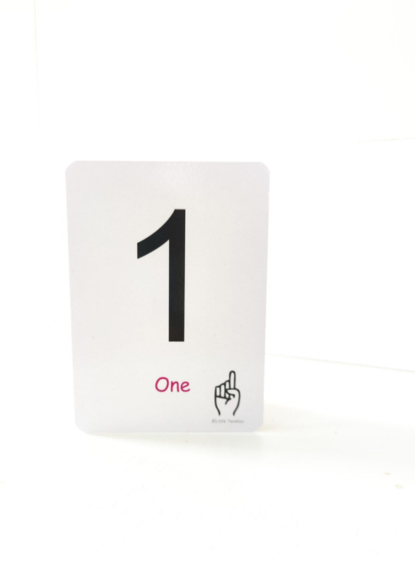 littletwinkles Dot Cards Number Flash Cards 25 Cards(Multicolor)
