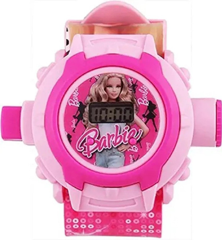 Eazytobuy Barbie Projector watch for kids toys for kids gift for kids girl kidmania(Pink)
