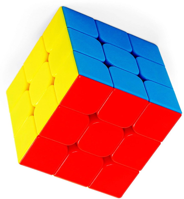 KOBBET Best Buy Magic Cube High Speed High Stability Sticker Less Smooth Cube Puzzle Educational /Learning Toys Gifts Toys Kids Mind Game Toy Sticker Less 3x3x3 Speed Magic Cube(Multicolor)