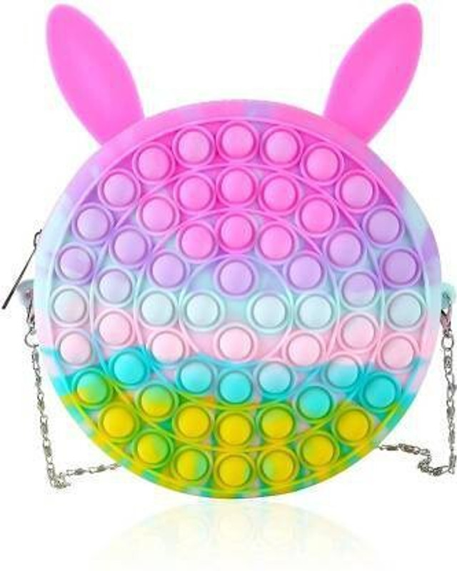 OANGO Pop It Fidget Toys,Push Pop Bubble Fidget Sensory Toy,Autism Special Needs Silicone Stress Relief Toy,Great Fidget Toy Sensory Toys Novelty Gifts for Girls Boys Kids Adults, Fidget Bag for Kids(Multicolor)