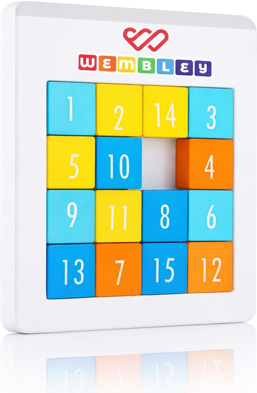 Wembley Number Brain Puzzle Game for Kids(Multicolor)